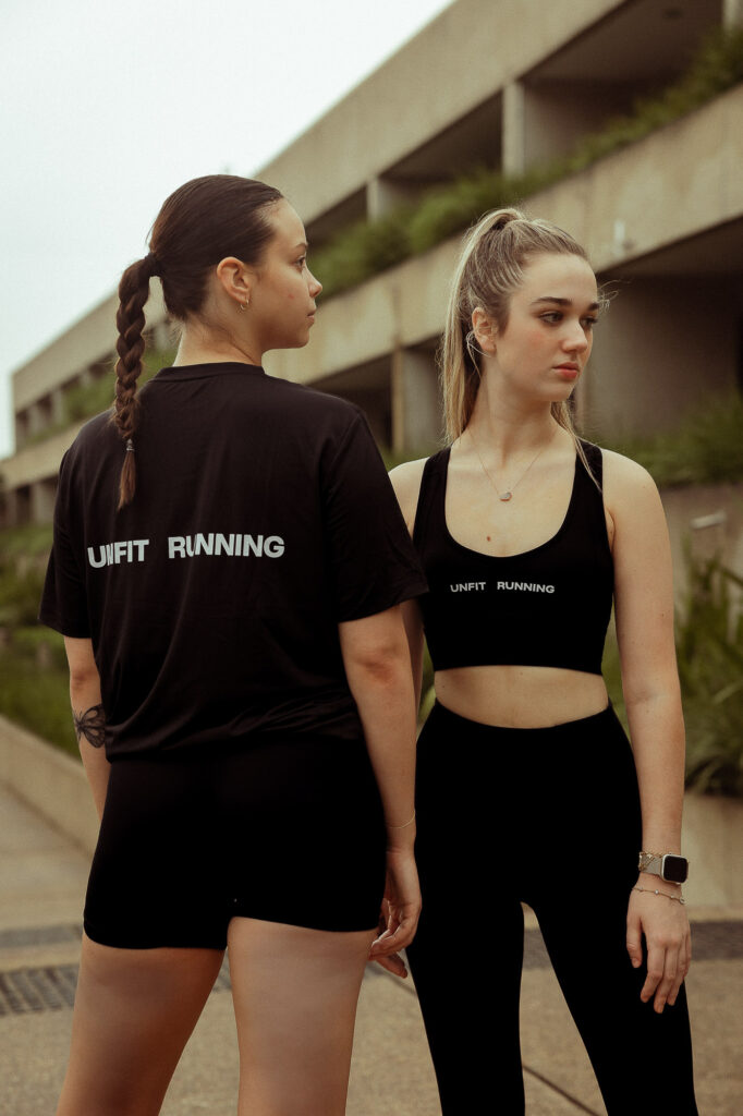 Unfit Running new season gear as photographed by Maddie Barklimore of Mbark.studio