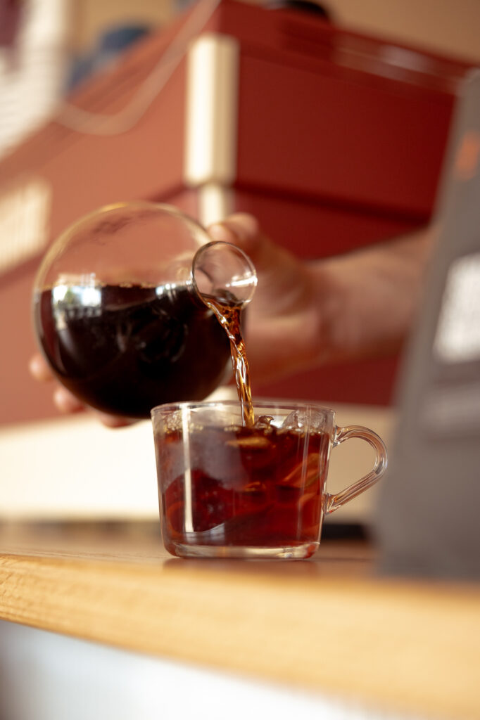 Routine/silky oak espresso photographed by Maddie Barklimore of Mbark.Studio