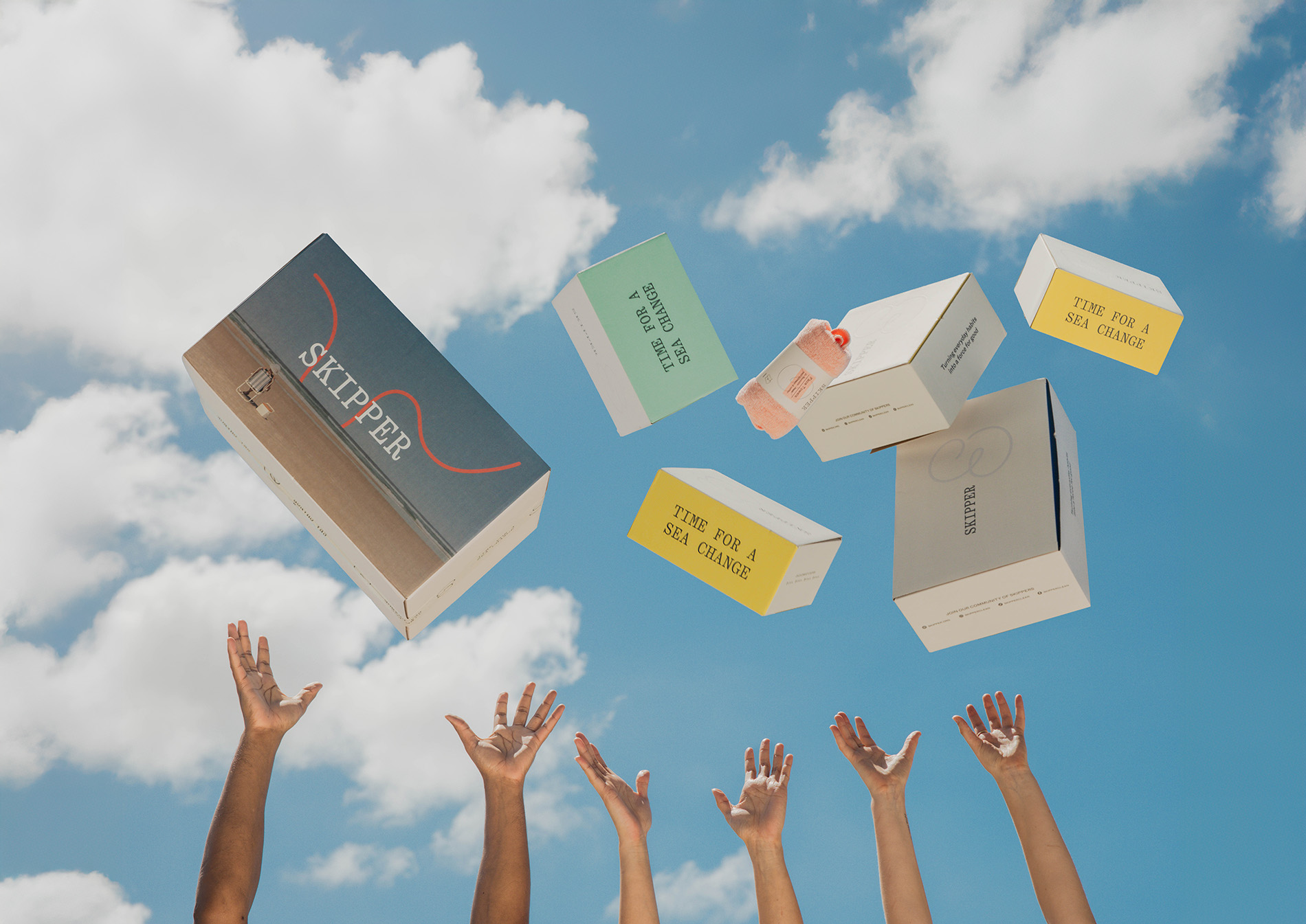 Skipper 100% off for good campaign by mbark.studio | Brisbane commercial photographer