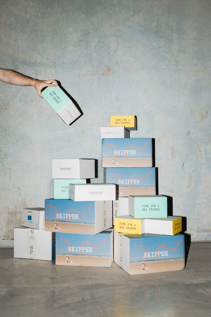 Skipper 100% off for good campaign by mbark.studio | Brisbane commercial photographer