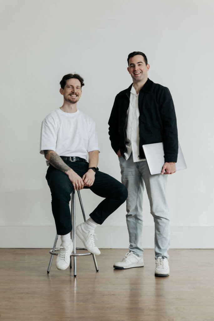 Woven studio team/staff/personal branding headshots by Brisbane photographer Maddie of Mbark.studio