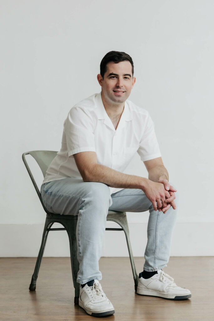 Woven studio team/staff/personal branding headshots by Brisbane photographer Maddie of Mbark.studio